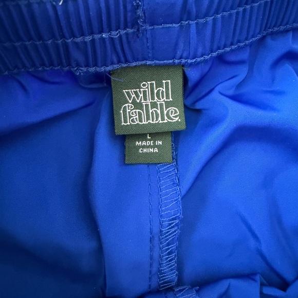 Wild Fable Blue Nylon Tracksuit Pants - Picture 2 of 2